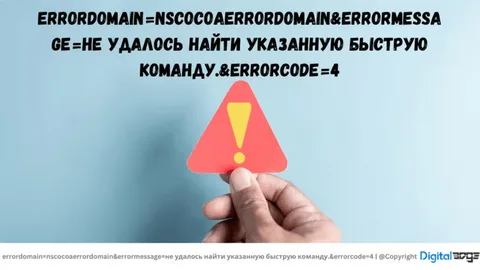 errordomain=nscocoaerrordomain&errormessage=could not find the specified shortcut.&errorcode=4