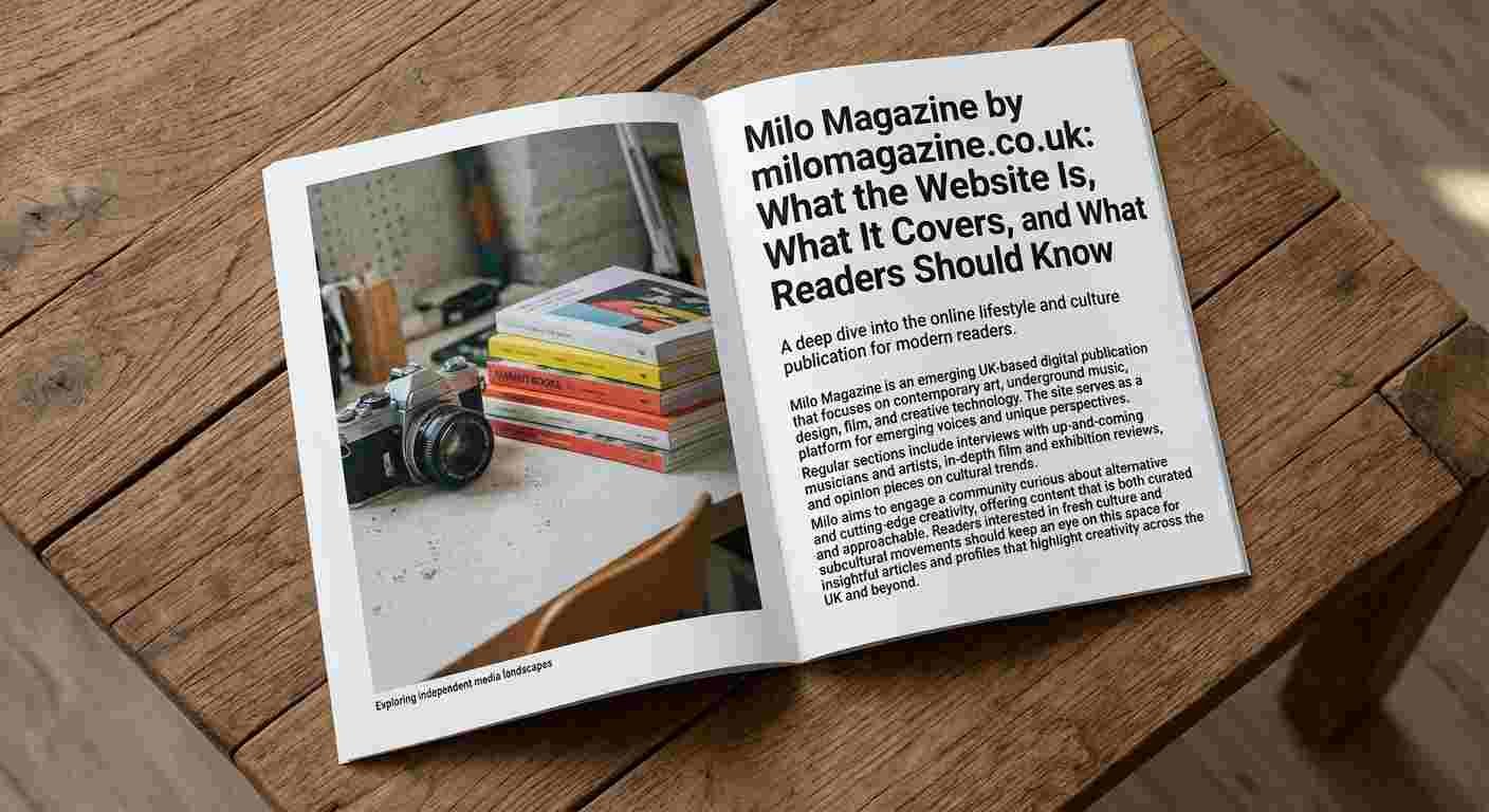 Milo Magazine by milomagazine.co.uk: What the Website Is, What It Covers, and What Readers Should Know