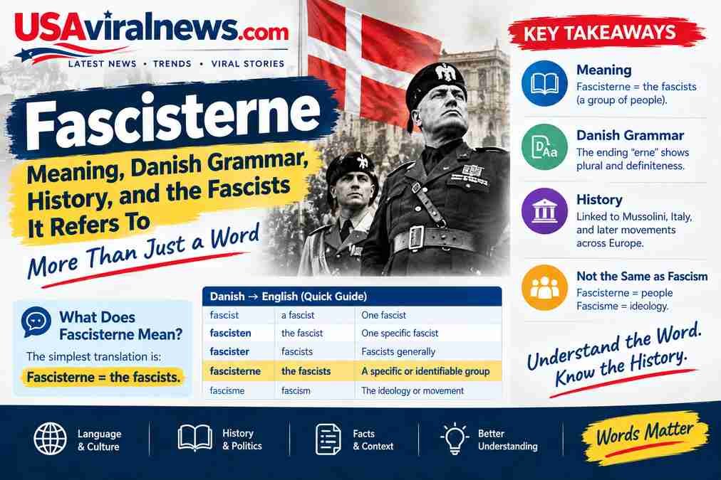 fascisterne