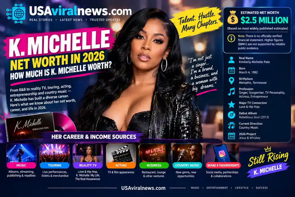 k-michelle-net-worth
